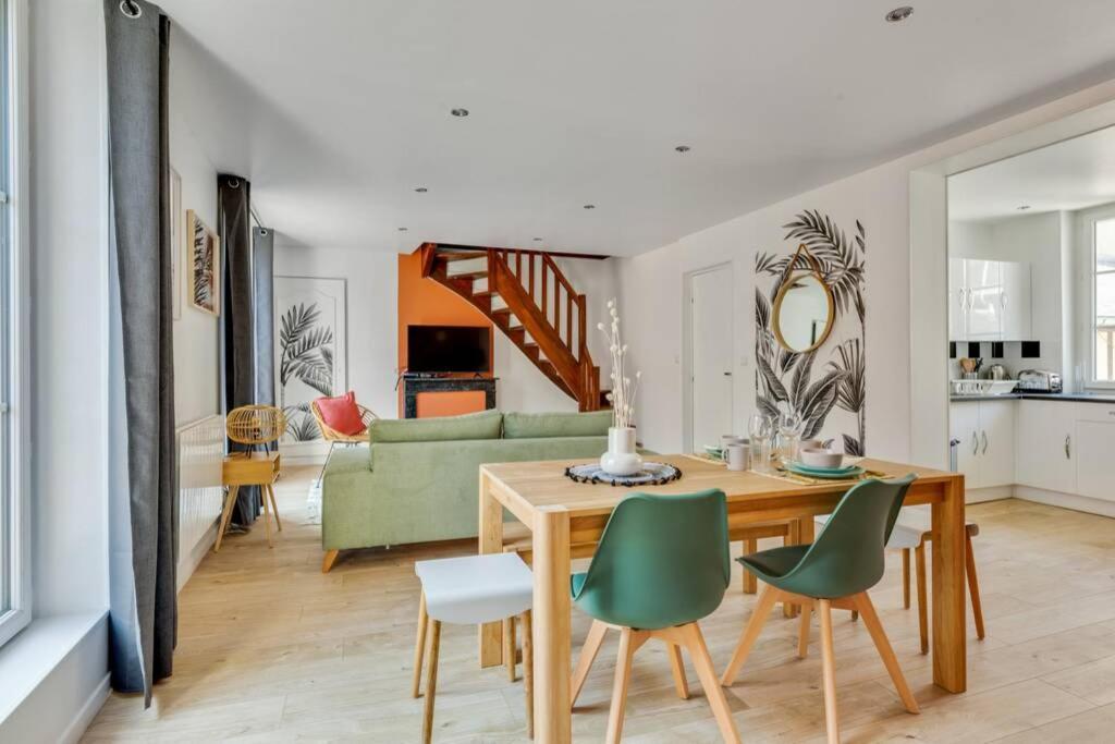 *** Le Refuge Dieppois *** Superbe Duplex Coeur De Ville 디에프 외부 사진